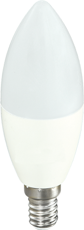 Bombilla Vela Led E14 - Incandescent Light Bulb (862x950), Png Download