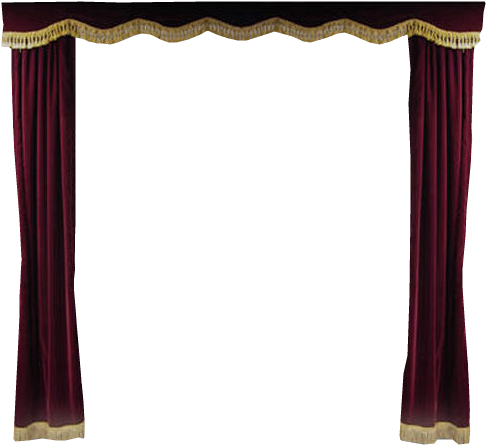 Photo Royalrojoscuro - Curtain (501x460), Png Download