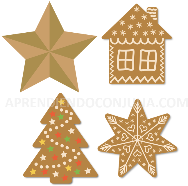 Siluetas Para Decorar - Casa De Chocolate Png (710x641), Png Download