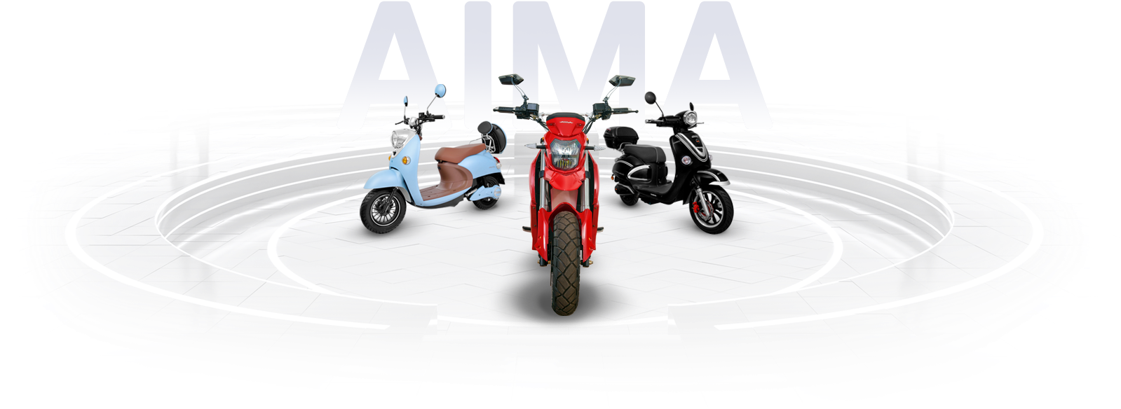 Motos Eléctricas - Vespa (1618x663), Png Download