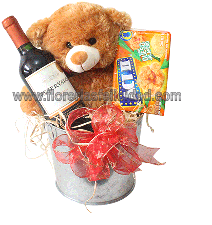 Regalos De Navidad Vino Tinto - Mexico City (500x534), Png Download