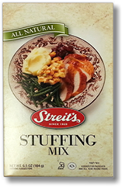 Streit's Stuffing Mix - Streit's Pancake Mix - 12 Oz Box (391x600), Png Download