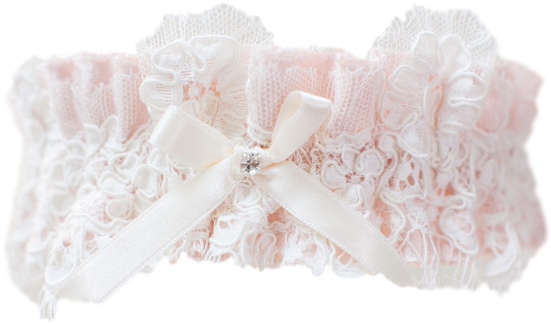 If Peach Is The Tropical Cousin Of Pink, Then Blush - Garter (881x571), Png Download