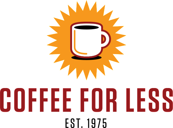 Coffee For Less Logo (576x426), Png Download