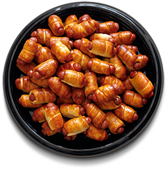 Auntie Anne's Mini Hot Dogs (350x350), Png Download