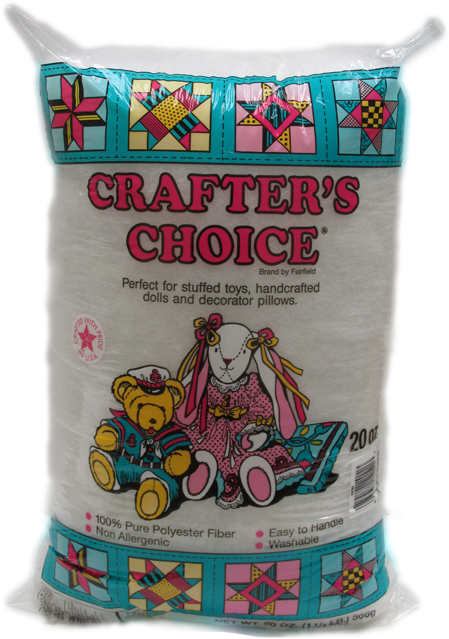 Crafter's Choice® Polyester Pillow Stuffing, 20 Oz - Fairfield Crafter S Choice Fiberfill-20 Ounces (1400x1400), Png Download