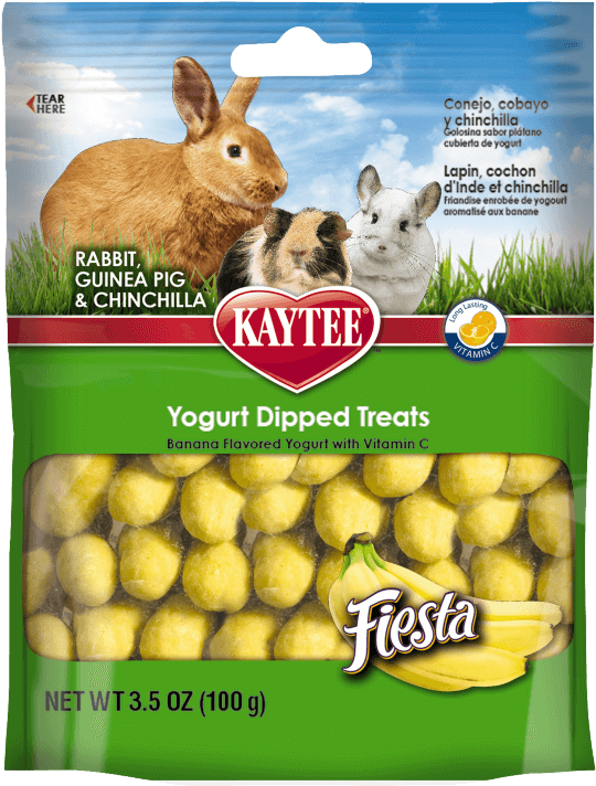 Fiesta Banana Flavor Yogurt Treats - Kaytee Fiesta Banana Flavor Yogurt Dipped Treats (750x750), Png Download