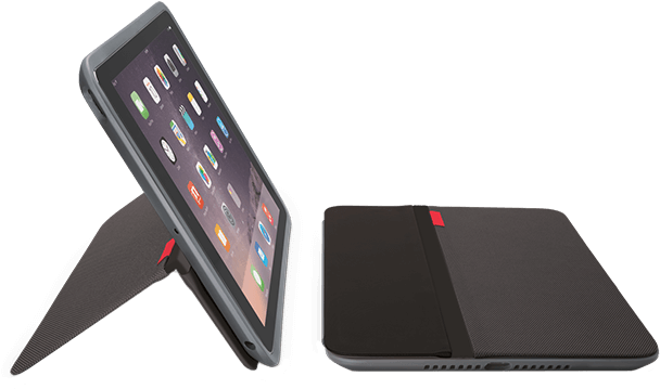 Anyangle Ipad Air 2,ipad Mini, Ipad Mini 2, Ipad Mini - Logitech Any Angle Protective Case With Any-angle Stand (652x560), Png Download