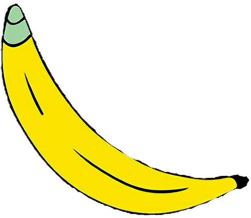 Banana (500x496), Png Download