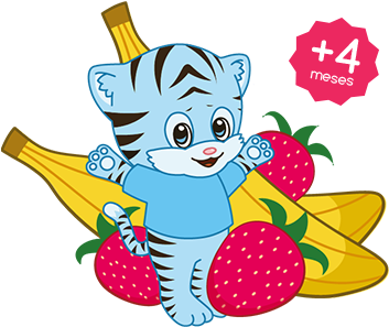 Fresa Y Plátano - Banana (387x318), Png Download