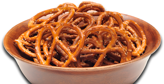 Bachman Pretzels, Thin 'n Right - Pretzel (587x304), Png Download