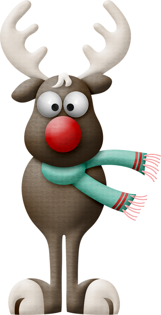Christmas Reindeer * - Christmas Reindeer Png (524x1024), Png Download