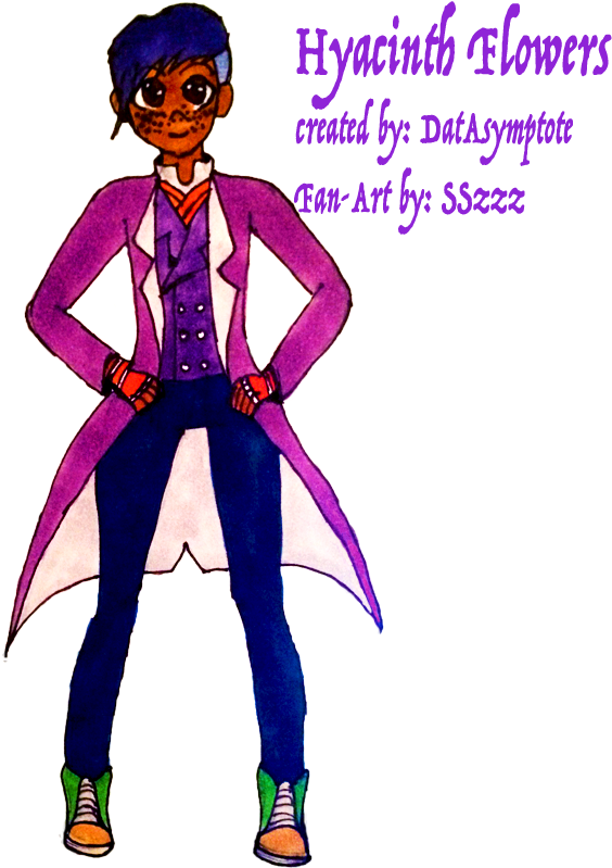 Hyacinth Fanart - Cartoon (600x800), Png Download