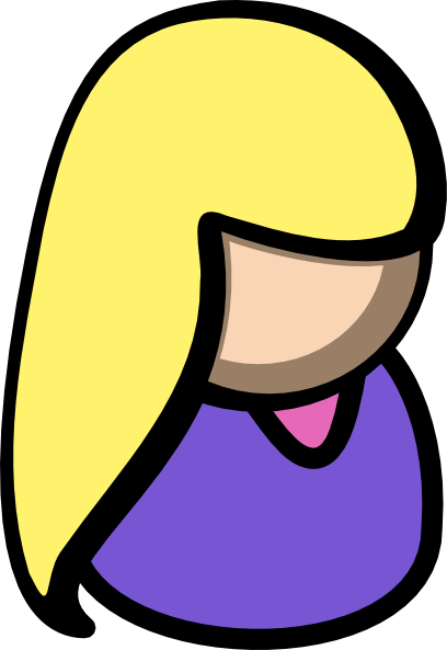 How To Set Use Girl Symbol Clipart - Girl Symbol (408x593), Png Download