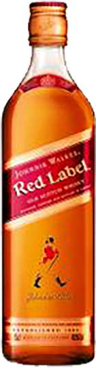 Whisky Johnnie Walker Red Label 500ml - Johnnie Walker Red Label - 1 L Bottle (600x600), Png Download