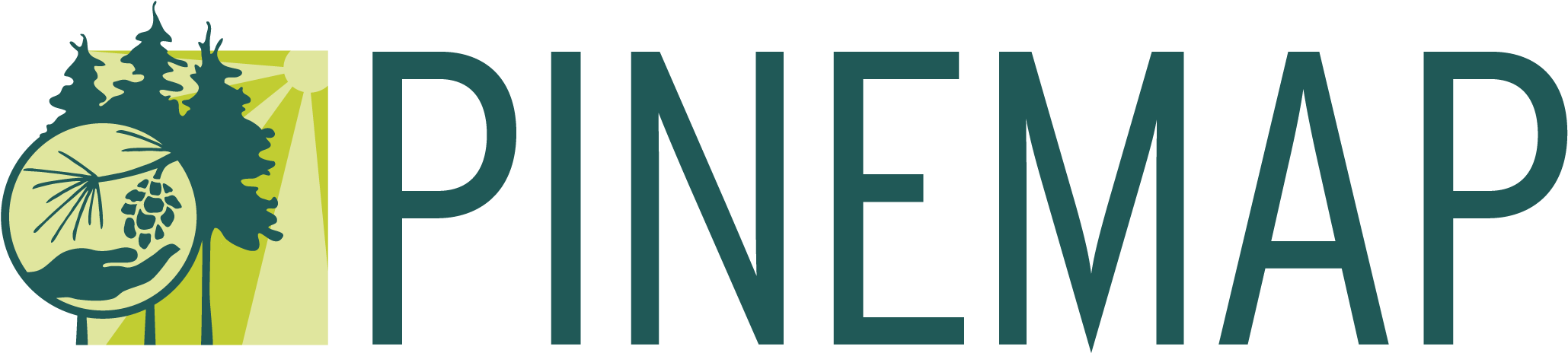 Mapping The Future Of Southern Pine Management In A - Georgia Pine Forests Map (2113x507), Png Download