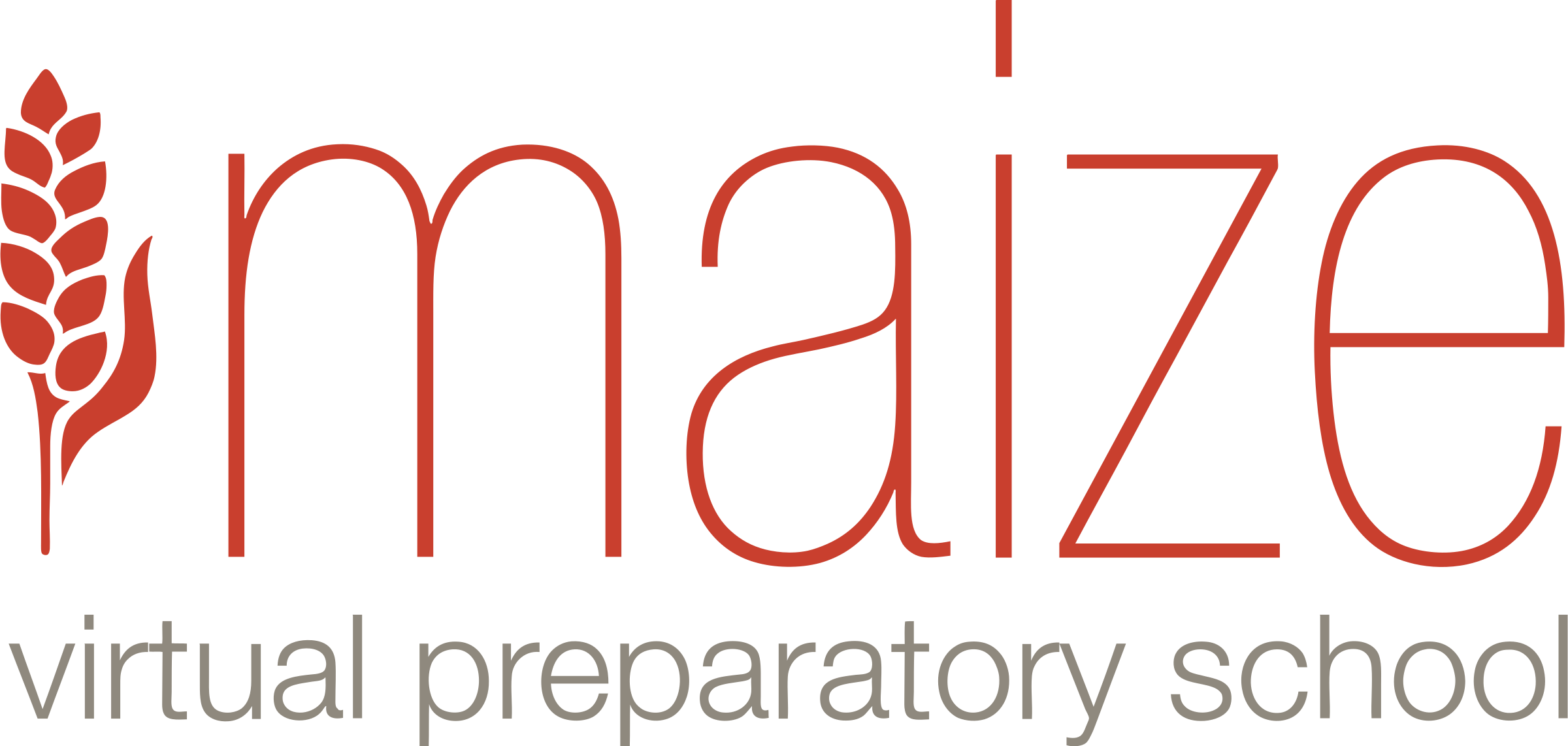Maize Virtual Preparotory School Logo Png Transparent - Scalable Vector Graphics (2400x1142), Png Download