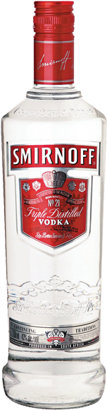 Smirnoff Red Label Vodka - Smirnoff Red Vodka (600x600), Png Download
