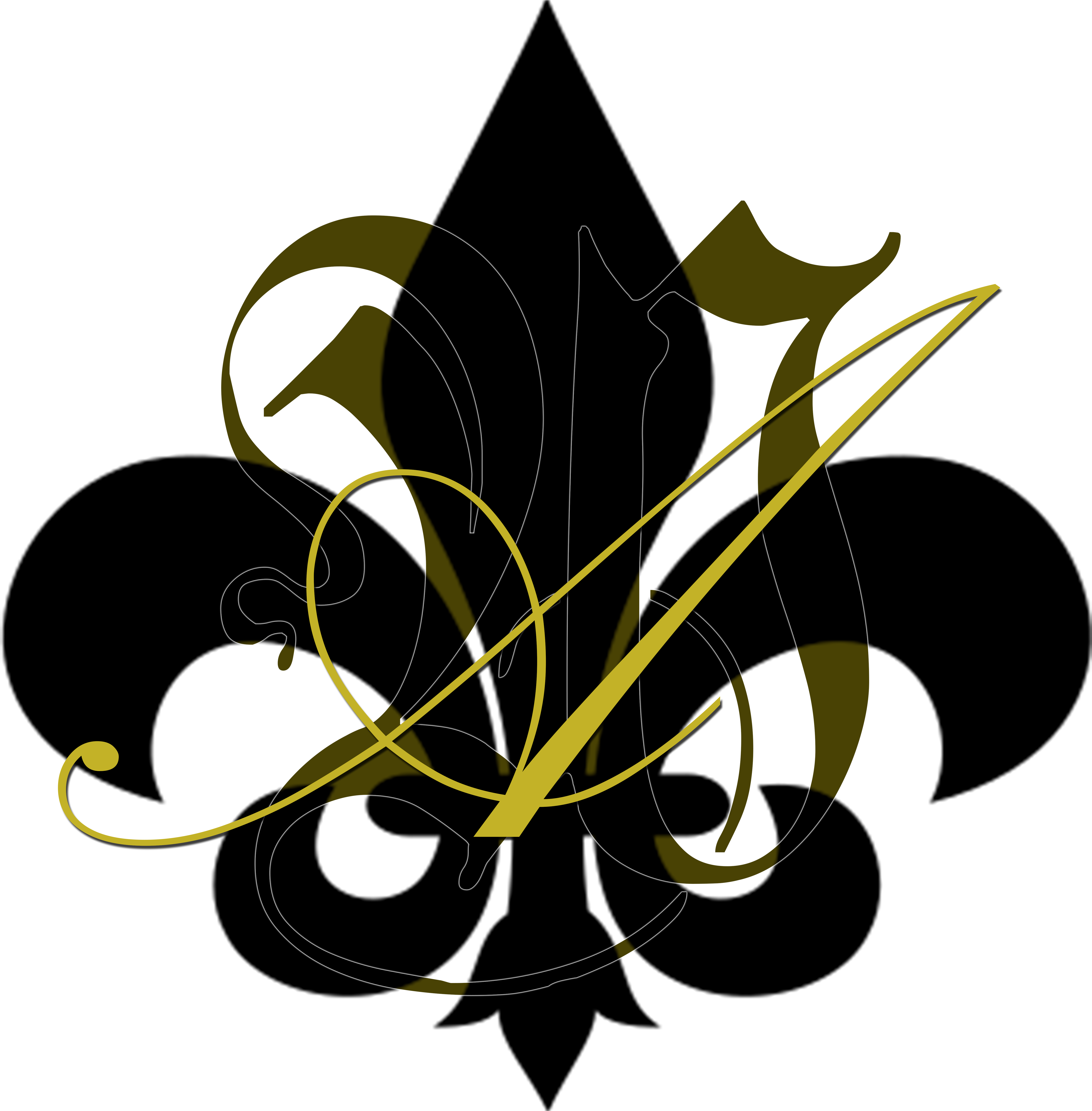 Cropped Awayne Logo 20183 - Fleur De Lis (6000x6000), Png Download