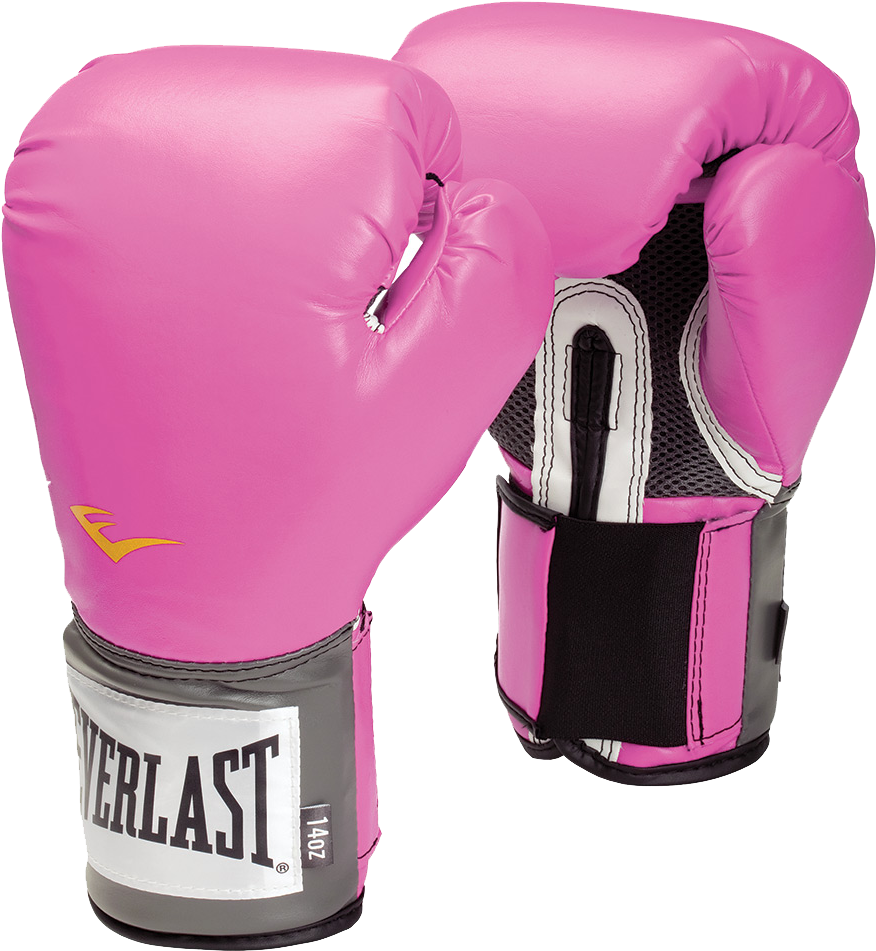 Everlast Pink Pro Style Training Gloves - Everlast Pink Gloves (1000x1000), Png Download