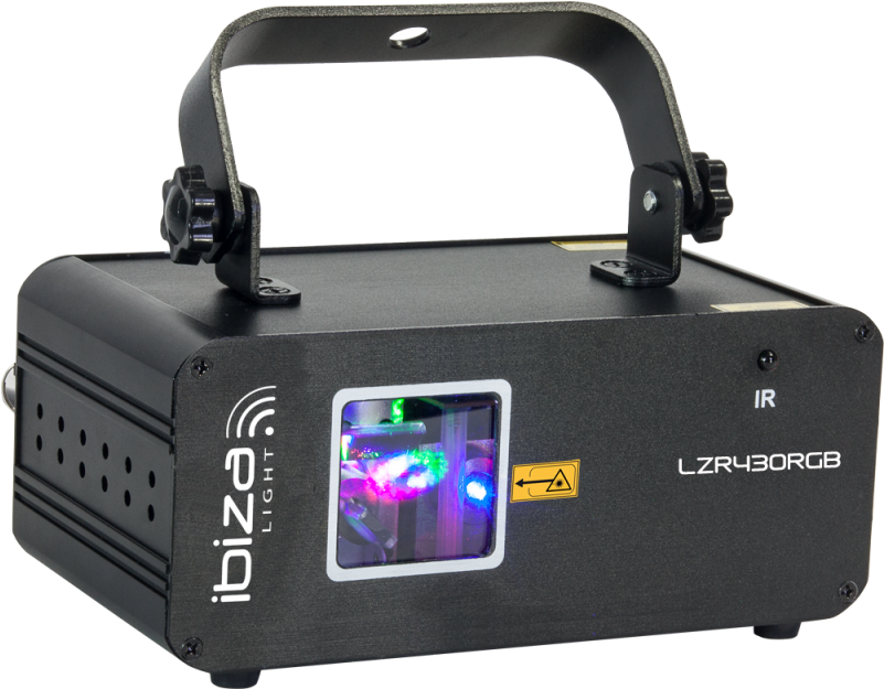 Ibiza Light Rgb Laser Dmx 430mw (800x800), Png Download