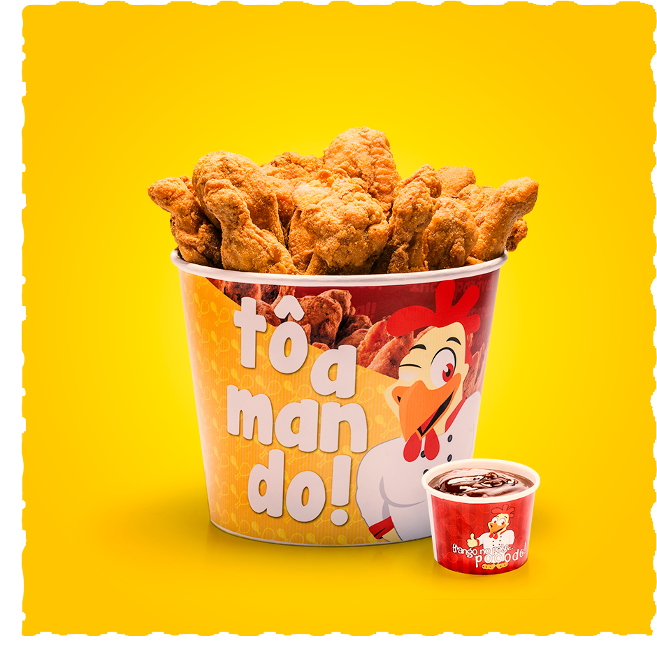 Pote Coxinha Da Asa - Fried Food (1000x1000), Png Download