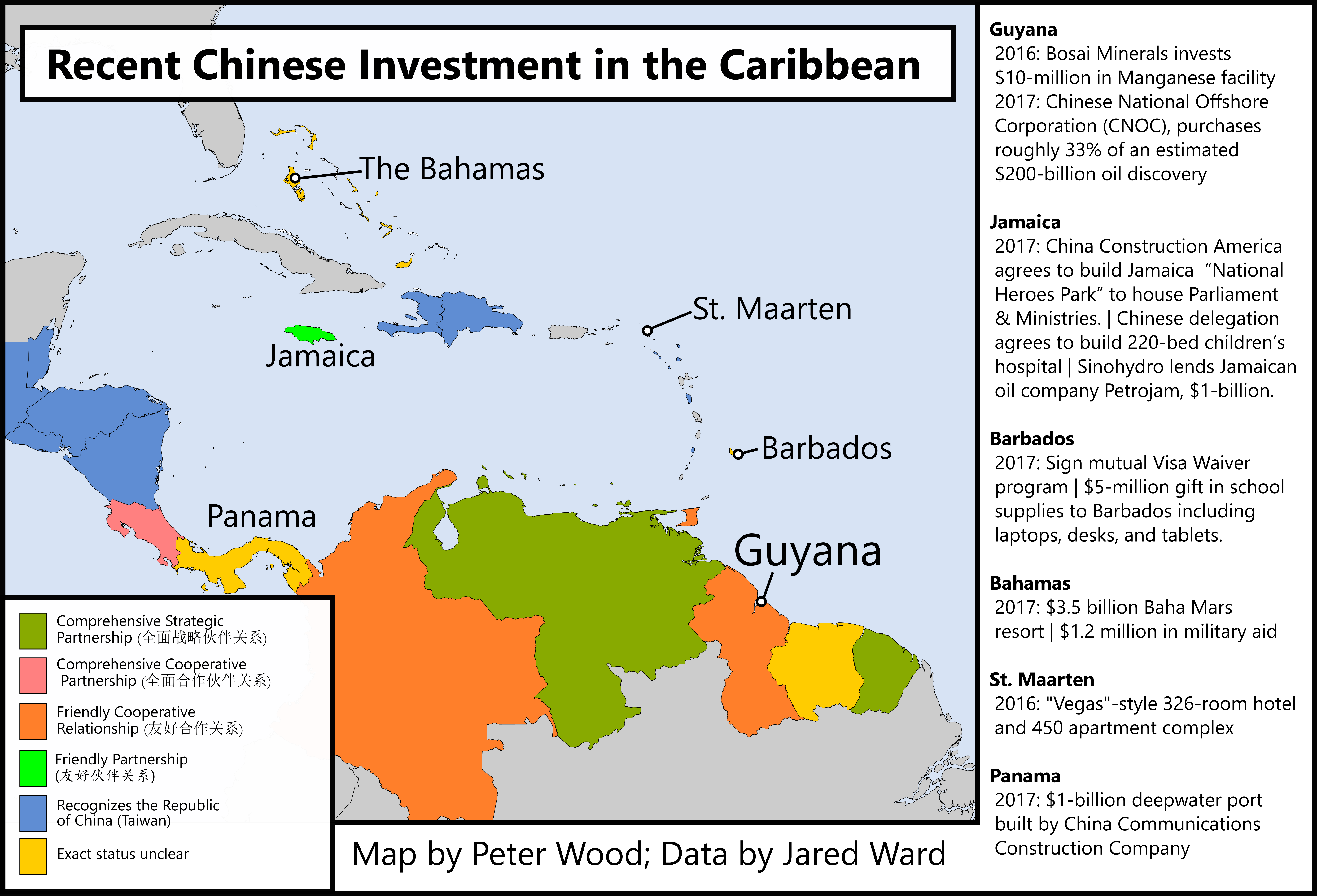 While China's Invitation For Caribbean Nations To Join - African And Caribbean (6886x4687), Png Download