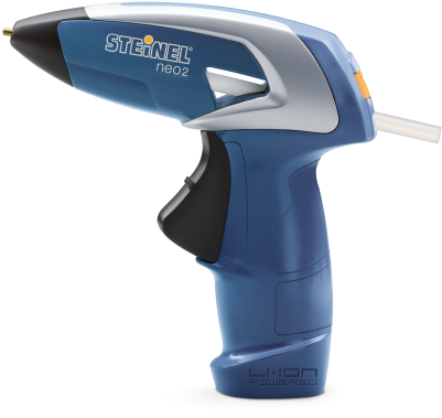 Steinel Neo2 Cordless Hot Glue Gun With 3 - Steinel Neo 2 Cordless Holt-melt Glue Applicator (700x879), Png Download