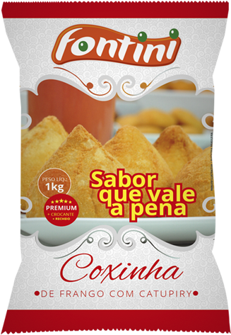 Coxinha De Frango Fontini - Coxinha (500x500), Png Download