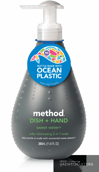 Biodegradable Dish And Hand Soap Container Made From - Method Dish Hand (322x558), Png Download