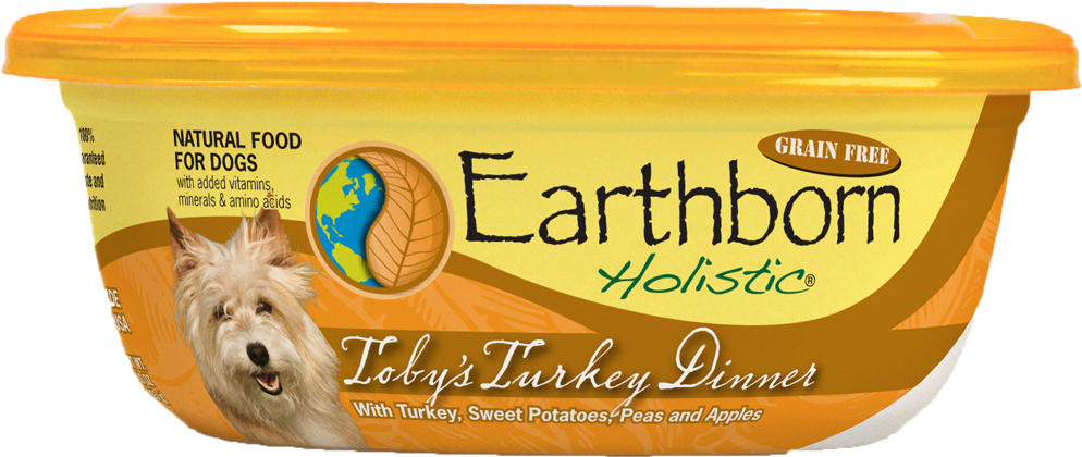 Earthborn Holistic Toby& - Earthborn Holistic Turkey Grain-free Moist Dog Food, (1001x1001), Png Download