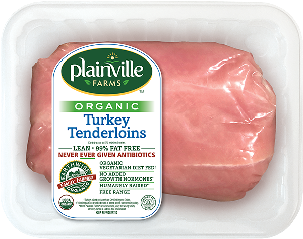 Try These Juicy Plainville Farms® Turkey Tenderloins - Buy Organic Turkey Tenderloin (600x600), Png Download