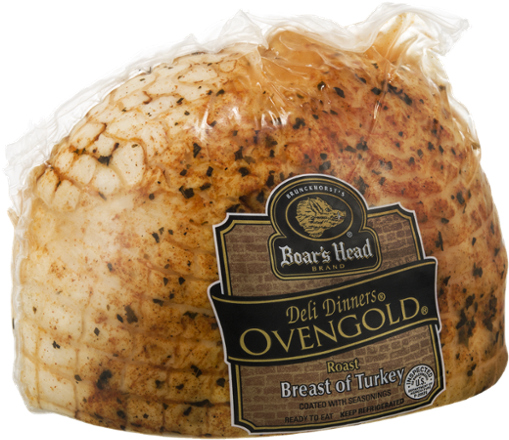 Boar's Head Deli Dinners Ovengold Turkey Breast (600x600), Png Download