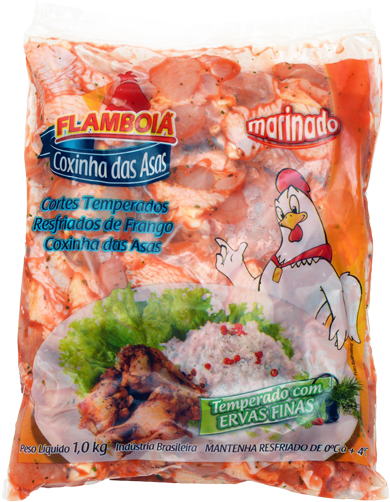 Coxinhas Das Asas Marinadas - Bacon Bits (640x515), Png Download