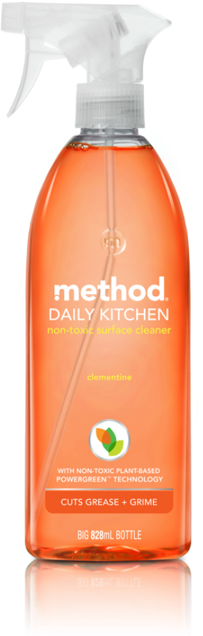 Method Dish Soap Pump Clementine - Method Multi Surface Cleaner (1000x1000), Png Download