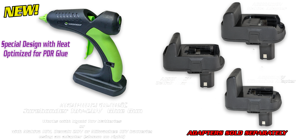 69pro260-185c Surebonder Cordless Glue Gun New And - Impact Driver (1000x481), Png Download