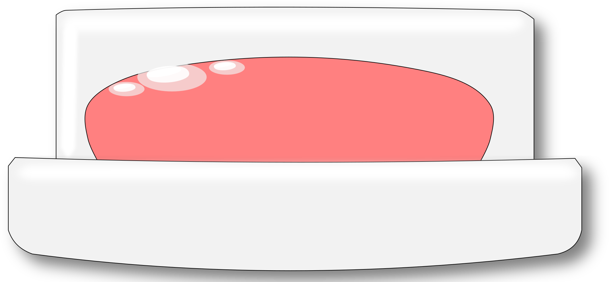 This Free Icons Png Design Of Soap Dish (2400x1015), Png Download