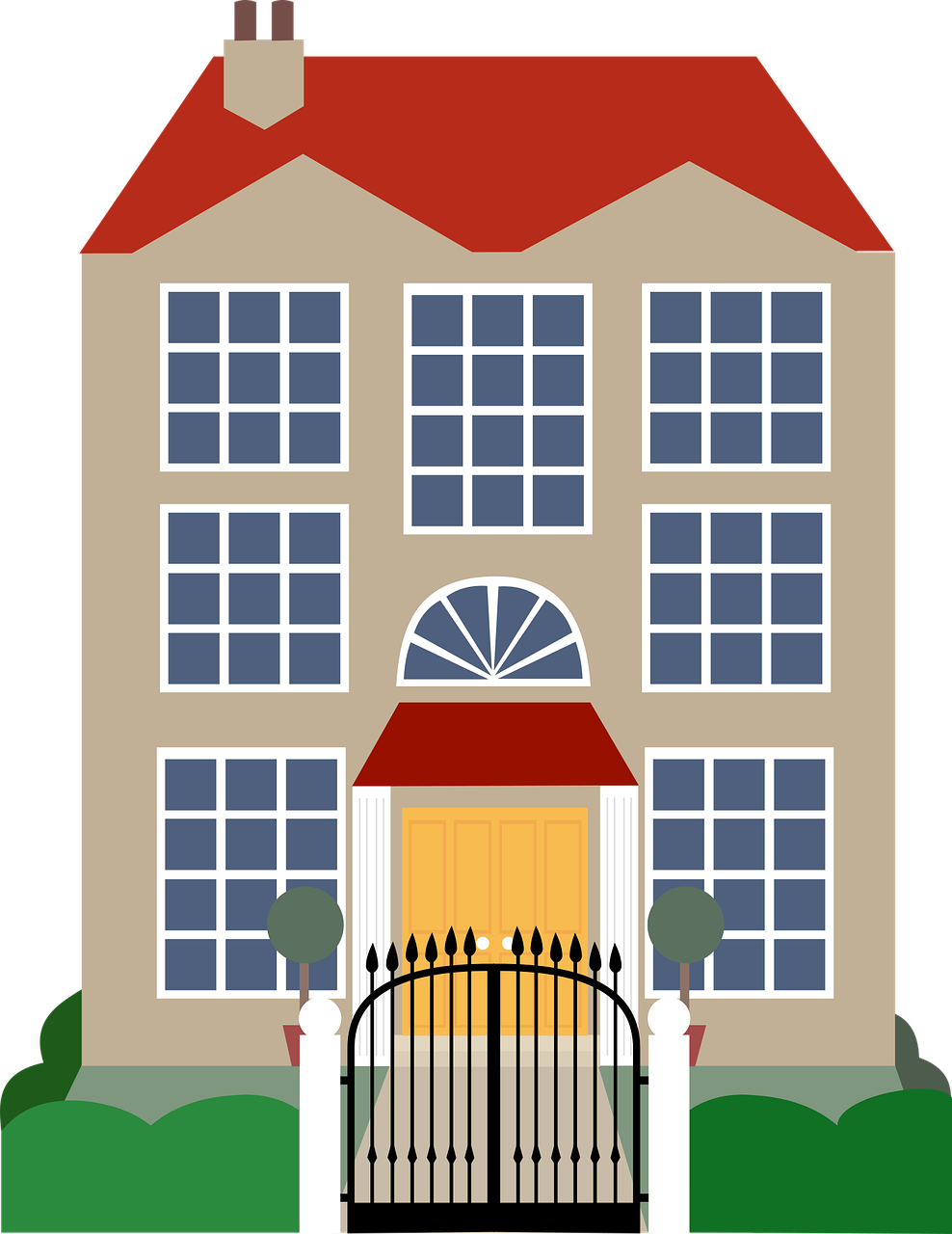 Title 5 Inspections For Condominiums In Addition To - Mansion Clipart Transparent Background (795x1030), Png Download
