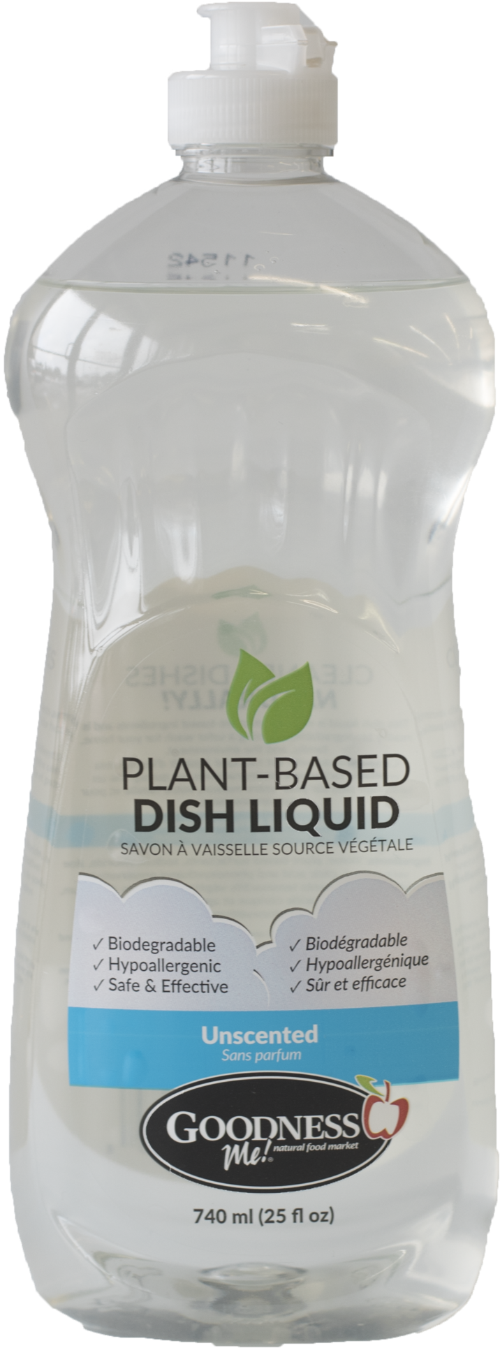 Dish Soap Unscented - Goodness Me! Natural Food Market (792x2048), Png Download