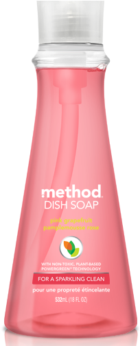 Dish Soap-pink Grapefruit - Dish Soap (322x500), Png Download