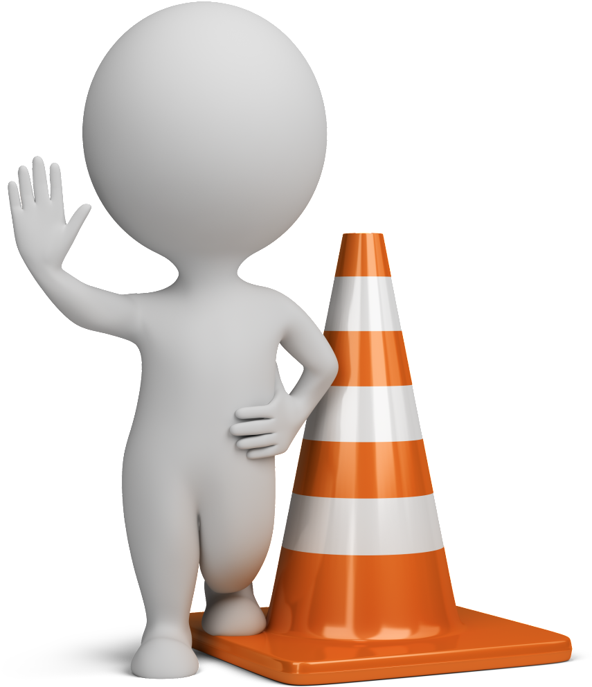 Dibujos De Diseño De Seguridad Vial - Muñequito En 3d De Seguridad Industrial (1024x1201), Png Download