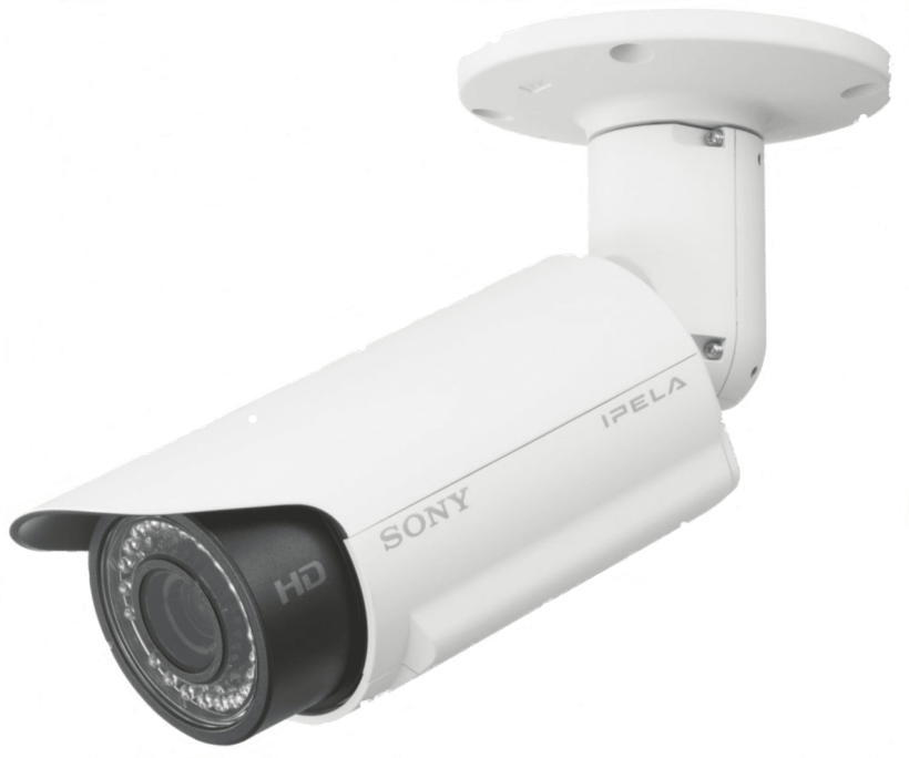 Camaras De Seguridad - Sony Snc-ch260 1080p Hd Bullet Network Security Camera (820x684), Png Download