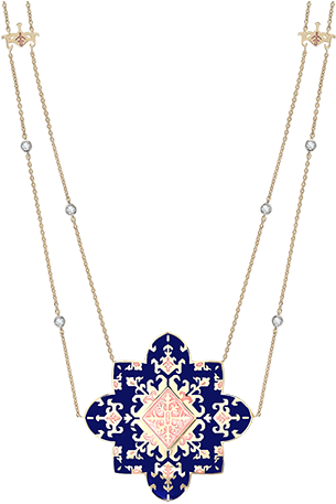 Gold Necklaces In Azerbaijan - Necklace (500x500), Png Download