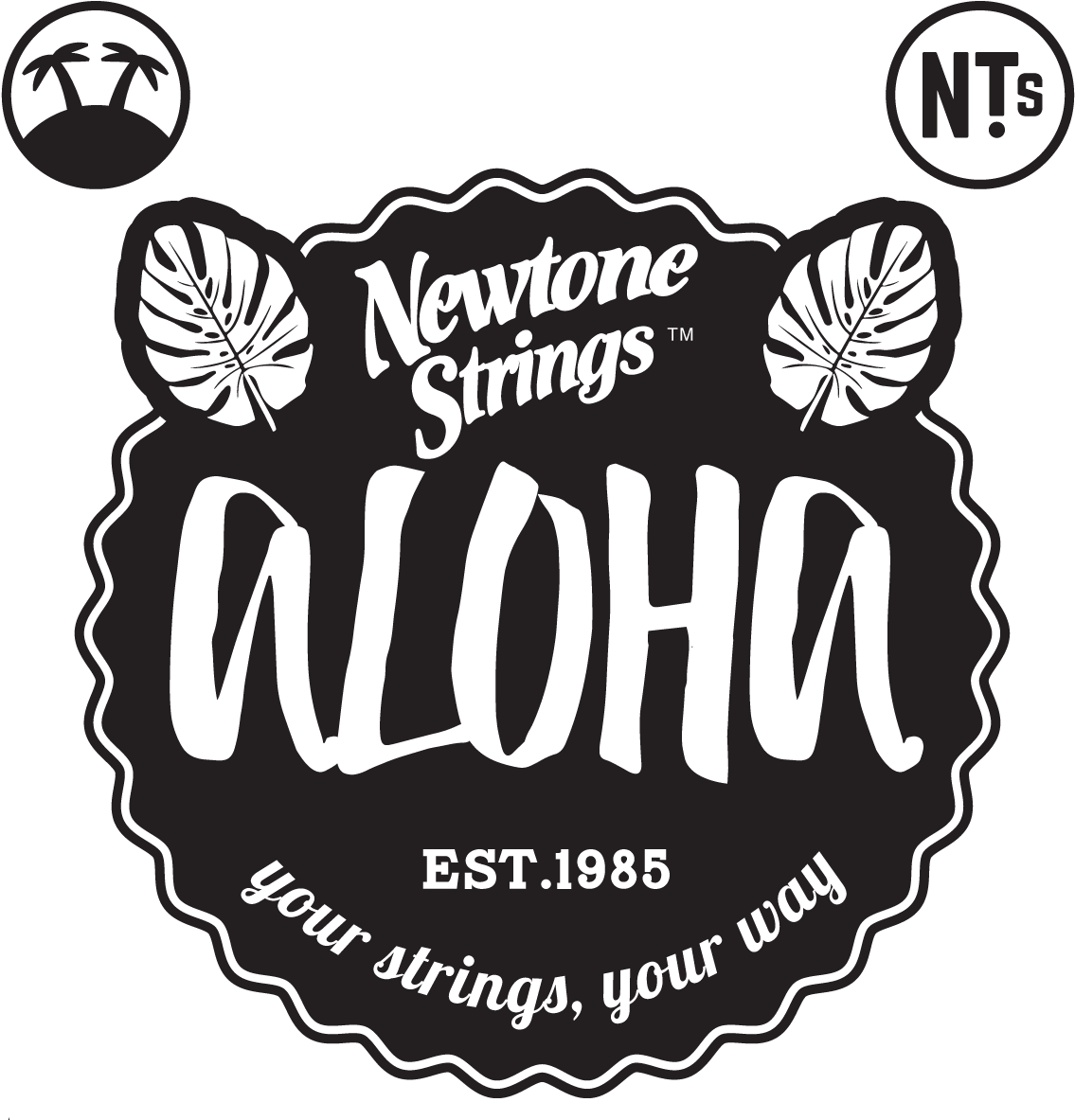 Aloha-front - String (1155x1191), Png Download