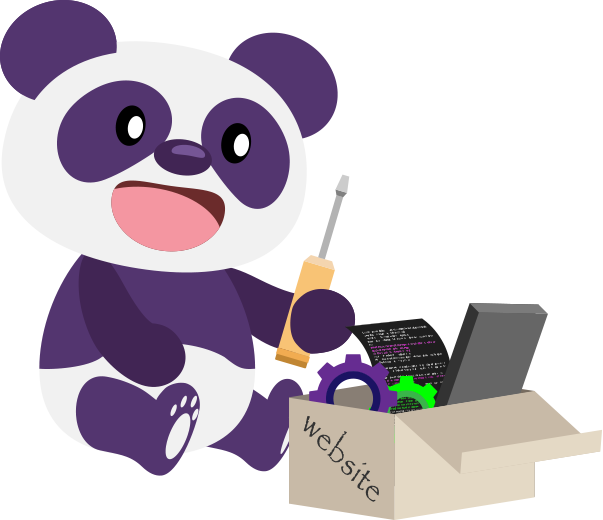 At Purple Panda Media We Offer Bespoke, High Quality, - Web Design (603x520), Png Download