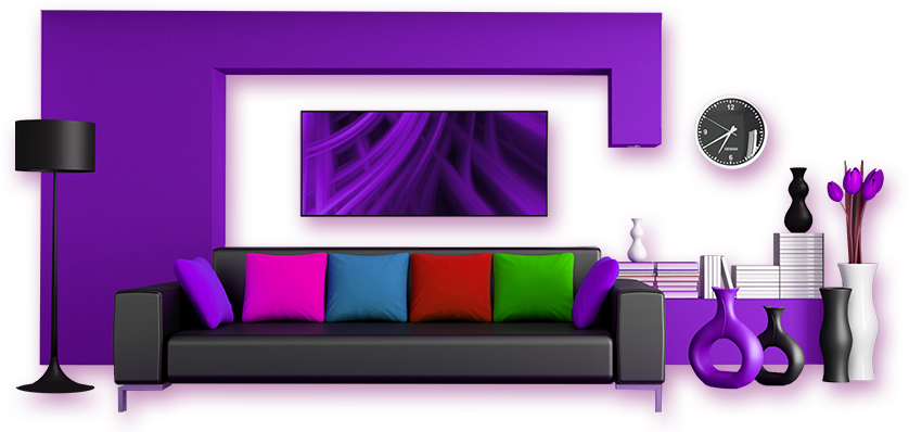 Get In Touch With Us - Interior Design Logo Png (838x398), Png Download