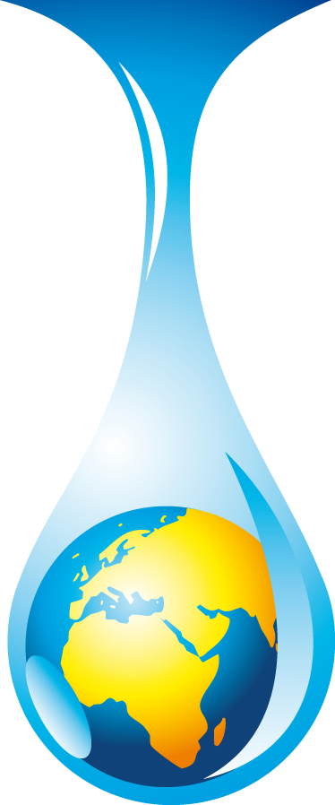 World Water Drop Sticker - World Headphones Twin Duvet (374x898), Png Download