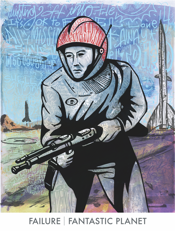 Fantastic Planet Vip Poster - Fantastic Planet Poster Failure (1000x1000), Png Download