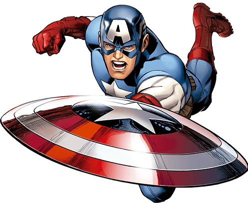 60 Volúmenes De Tapa Dura - Captain America Shield Coin Bank (497x407), Png Download