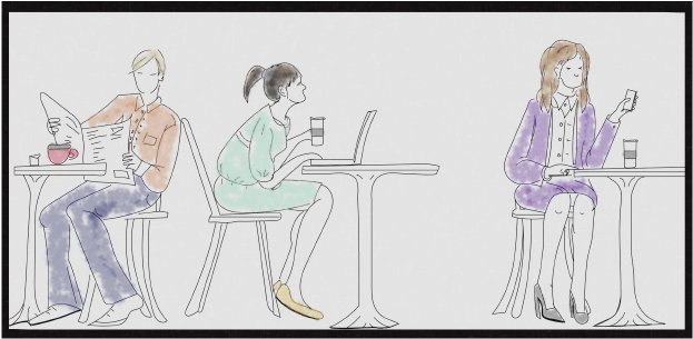 Sitting (634x312), Png Download